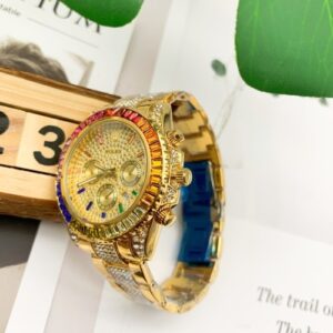 ROLEX WITH DIAMOND - 9